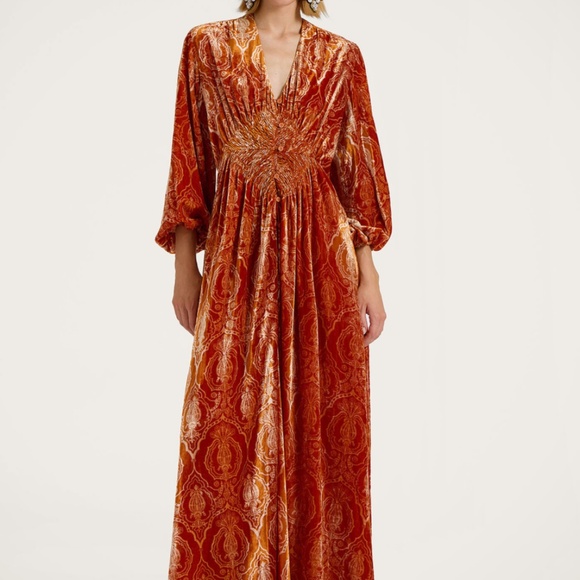 🤩LA DOUBLE J Long Camerino Dress🤩 - Picture 4 of 9